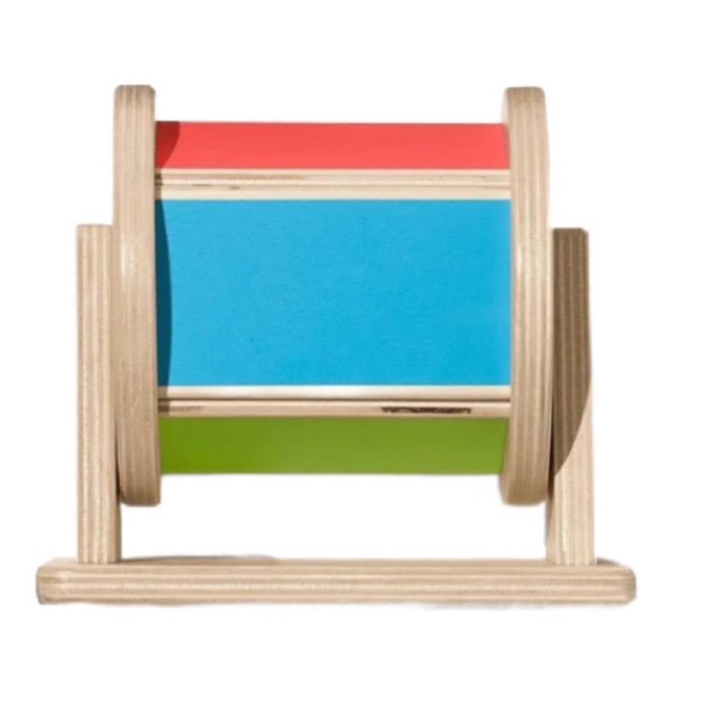 LOVEVERY Spinning Rainbow Wooden Sensory Toy 5 to 6 Months ✨